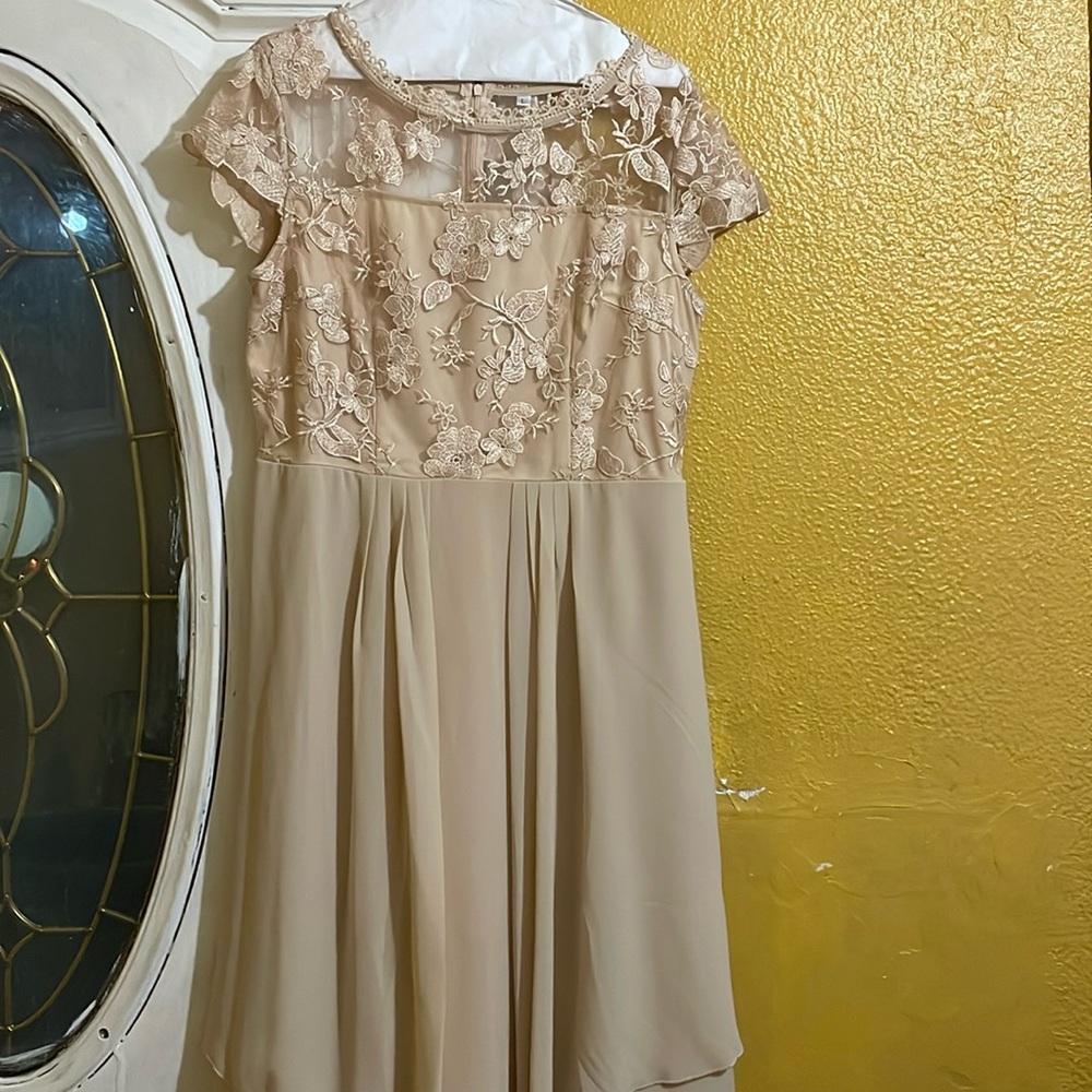 Cream dress